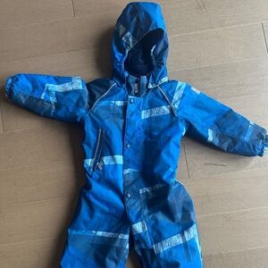 Reima blue kids snow suit, size 2